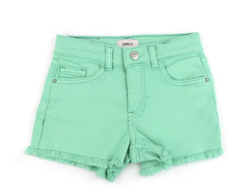 Kids ONLY spearmint color shorts